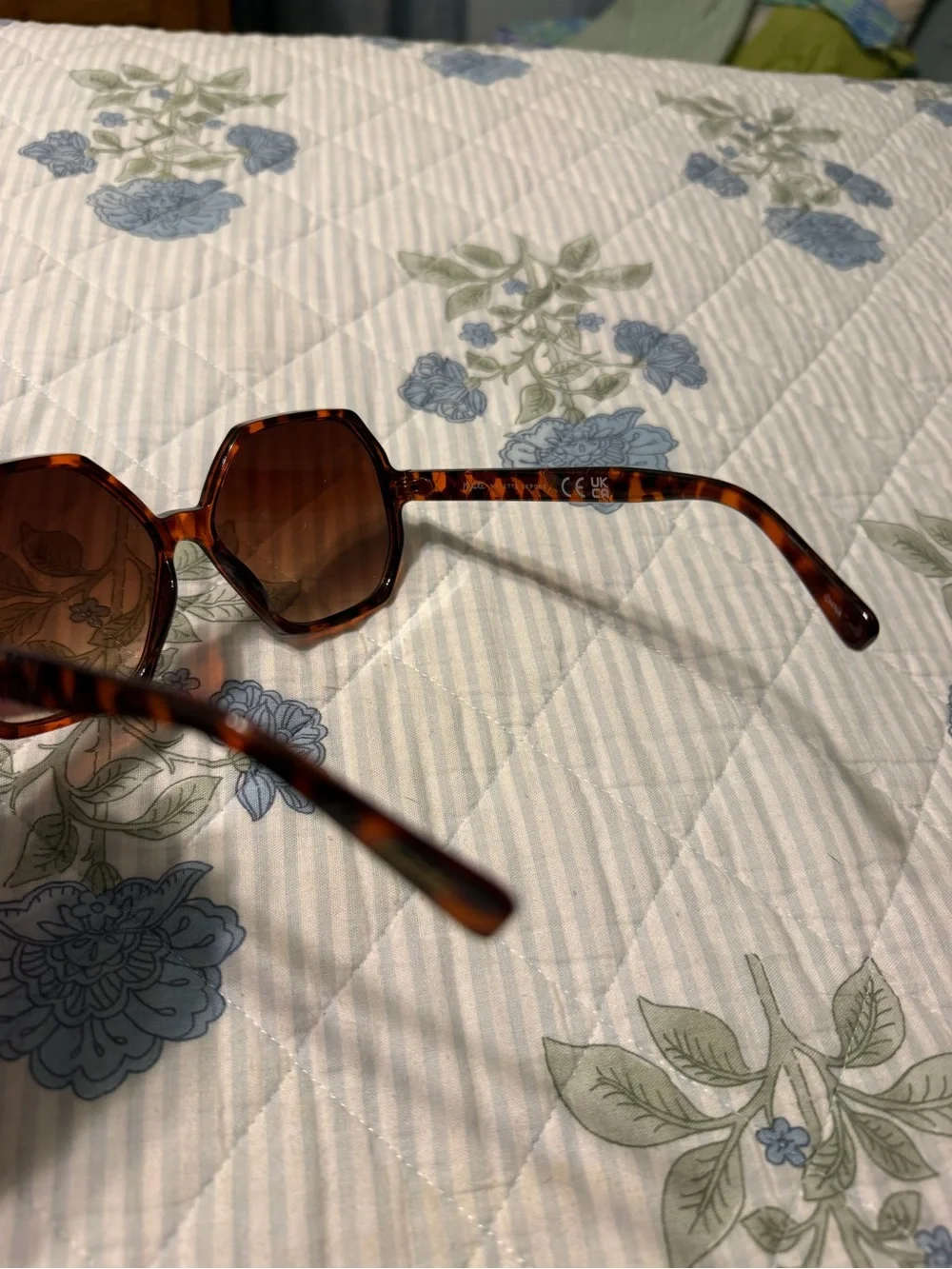 Nanette Lepore Tortoiseshell Sunglasses - Brown Lenses